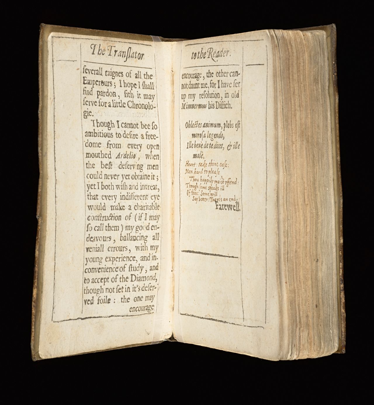 Johannes Sleidanus, <em>The key of historie: or, A most methodicall abridgement of the foure chiefe monarchies, Babylon, Persia, Greece, and Rome...</em>, London, printed for William Sheares, at his shop in Britains-bursse, and neare Yorke-house, 1636, State Library Victoria, Melbourne (RAREEMM 114/2)