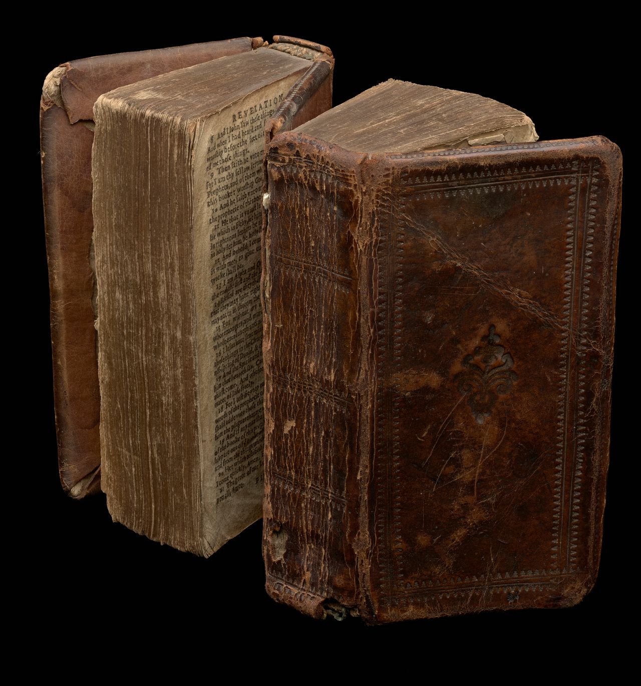 <em>The New Testament of our Lord and Sauiour Iesus Christ. Newly translated out of the originall Greeke...</em>, London, Robert Barker, printer to the Kings most excellent Maiestie: and by the assignes of Iohn Bill, 1630, State Library Victoria, Melbourne (RAREEMM 163/15)